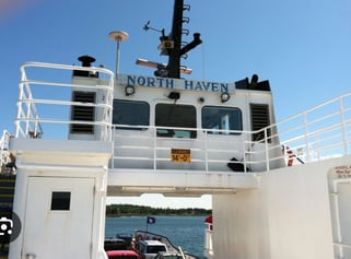 North Haven Ferry at the dock