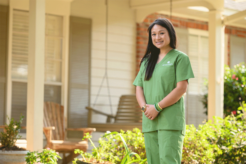 A home health licensed practical nurse